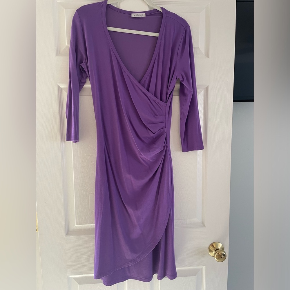 Kettlewell faux wrap dress
